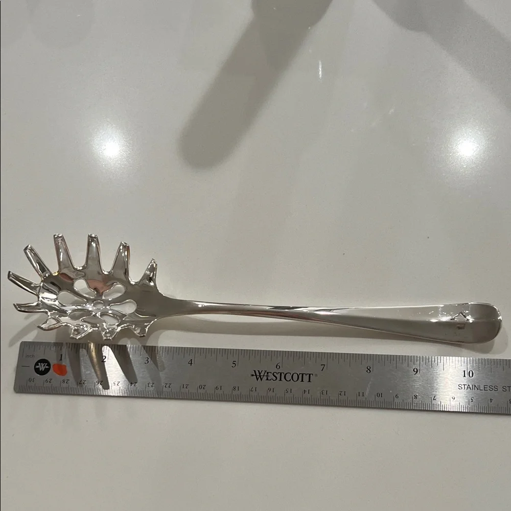 Silver-plated Pasta Server